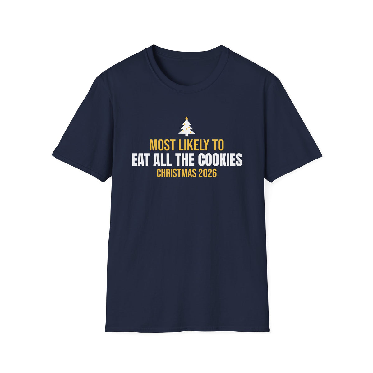 Most Likely To Eat All The Cookies Christmas 2026 Family Matching T-Shirt – Gifted Porch