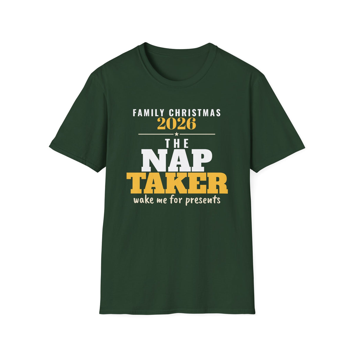 The Nap Taker Family Christmas 2026 Matching T-Shirt – Gifted Porch, view 3