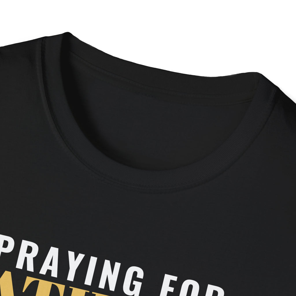 Praying For Patience And More Coffee Funny Christian T-Shirt – Gifted Porch, view 7