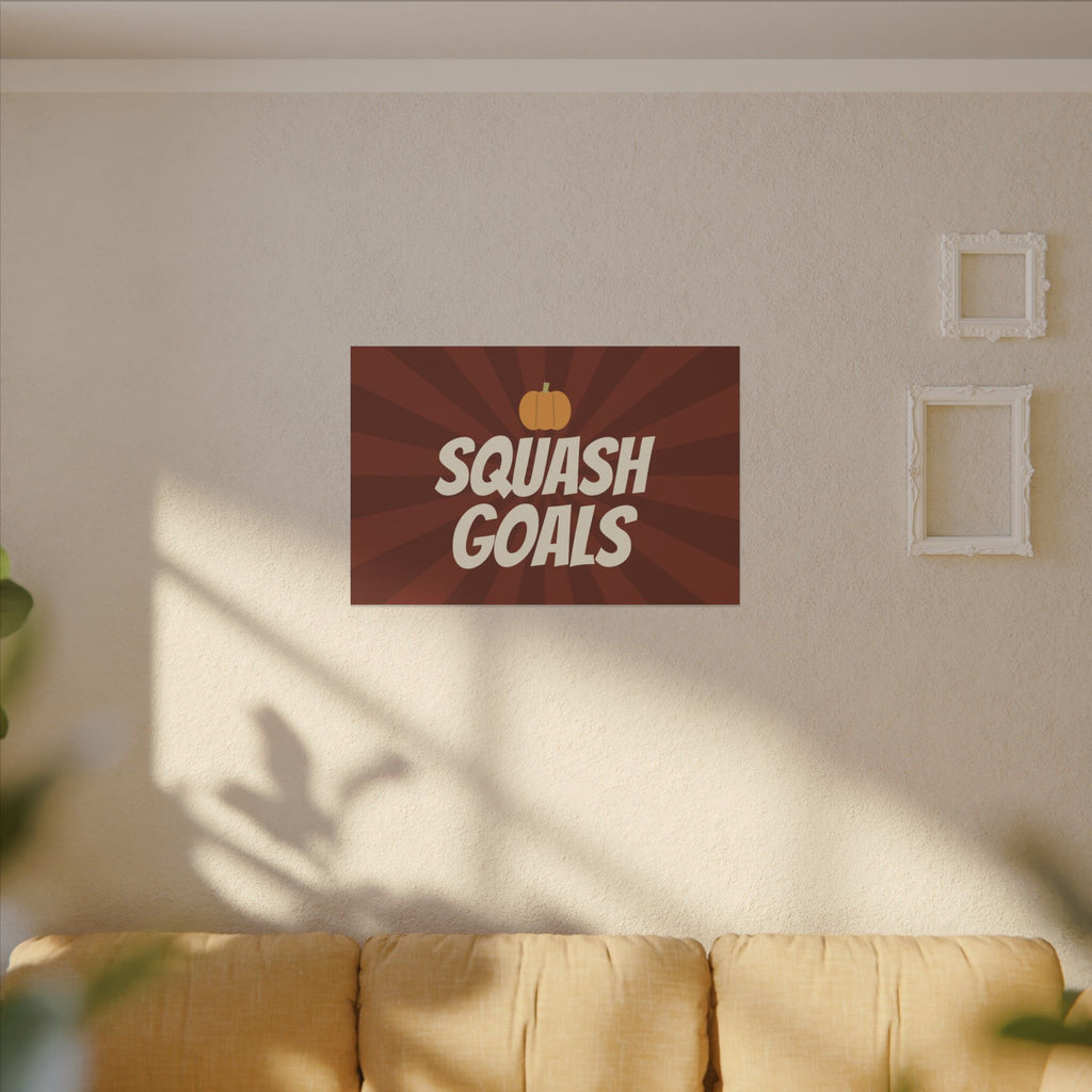 Squash Goals Canvas