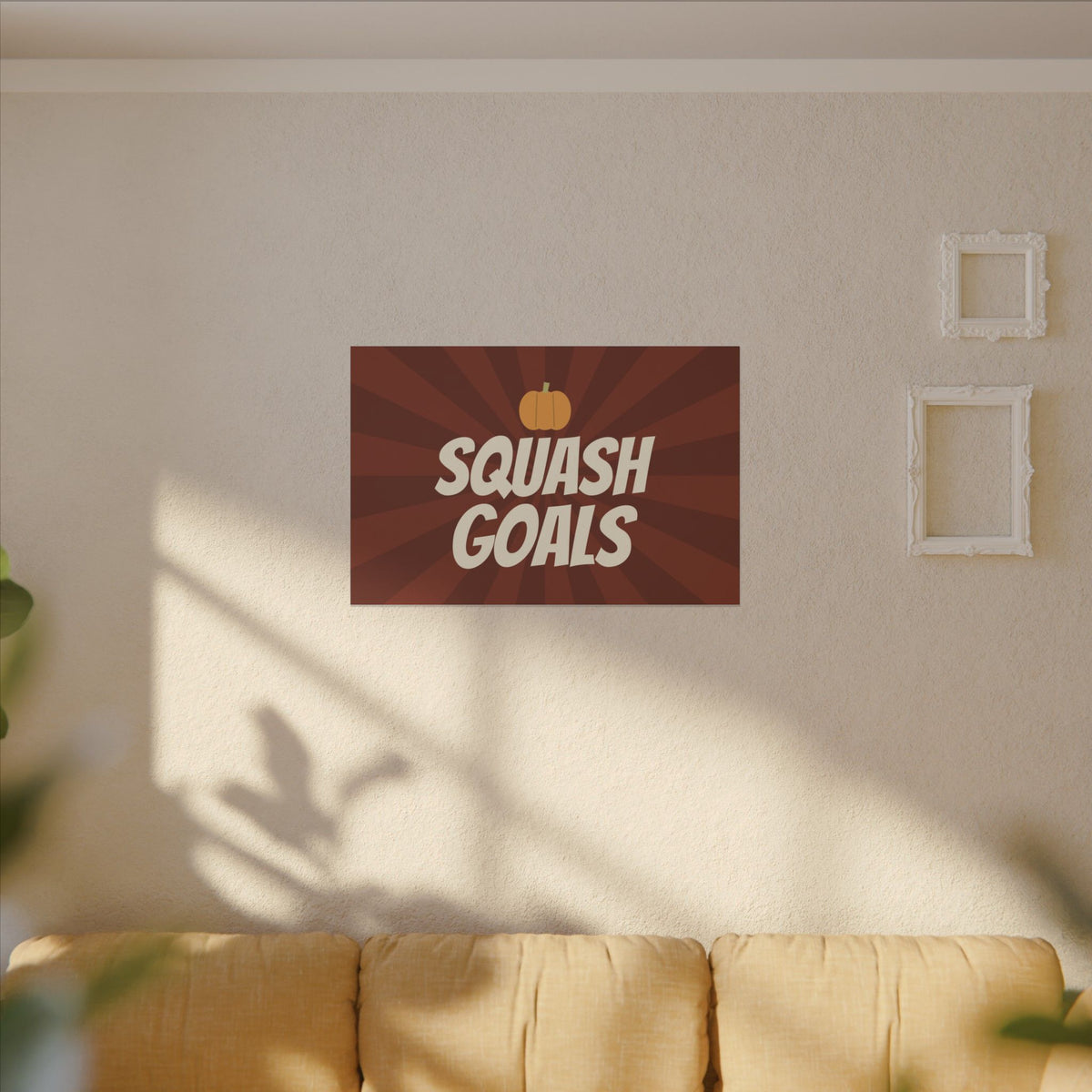 Squash Goals Canvas