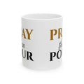 Pray Then Pour Christian Coffee Mug Faith Gift – Gifted Porch, view 2