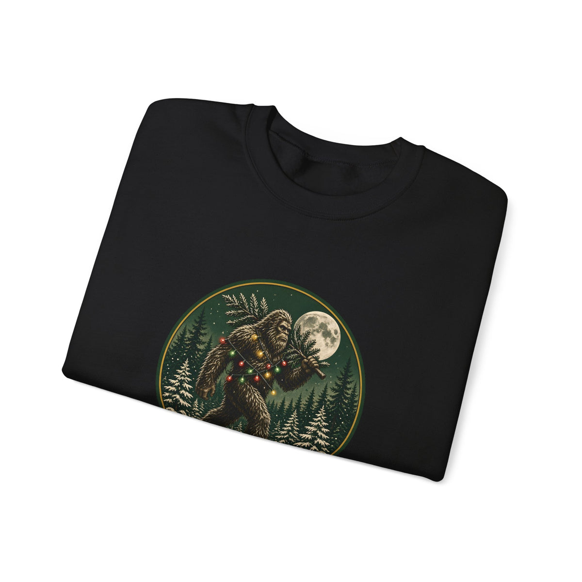 Deck The Woods Sasquatch Sweatshirt