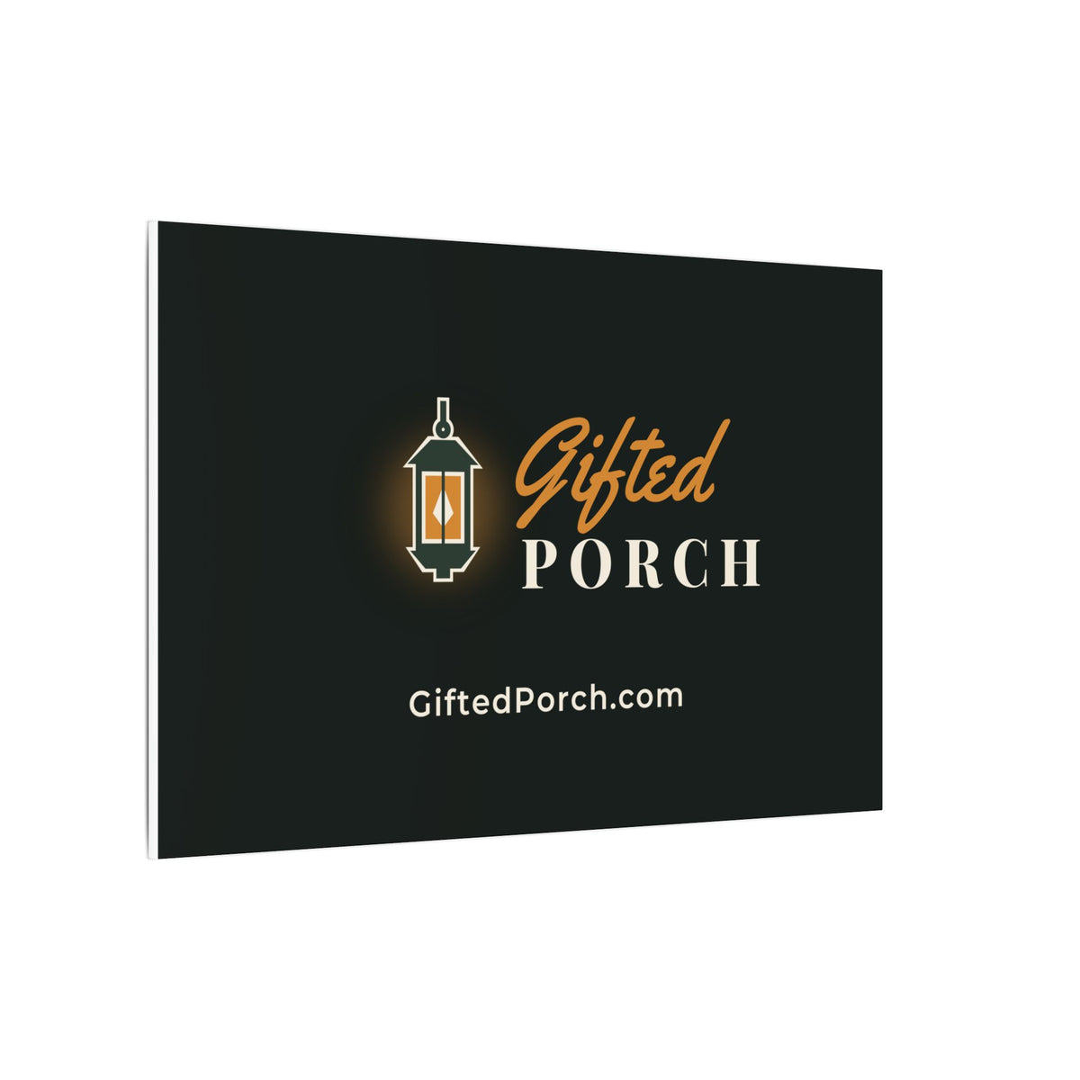 Gifted Porch Canvas Wall Art