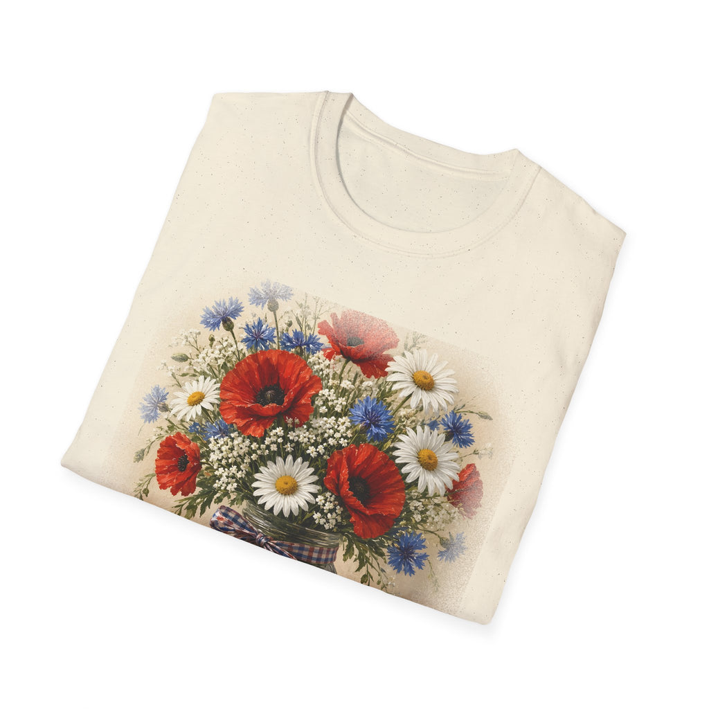 Summer Wildflowers Tee – patriotic gift, photo 12