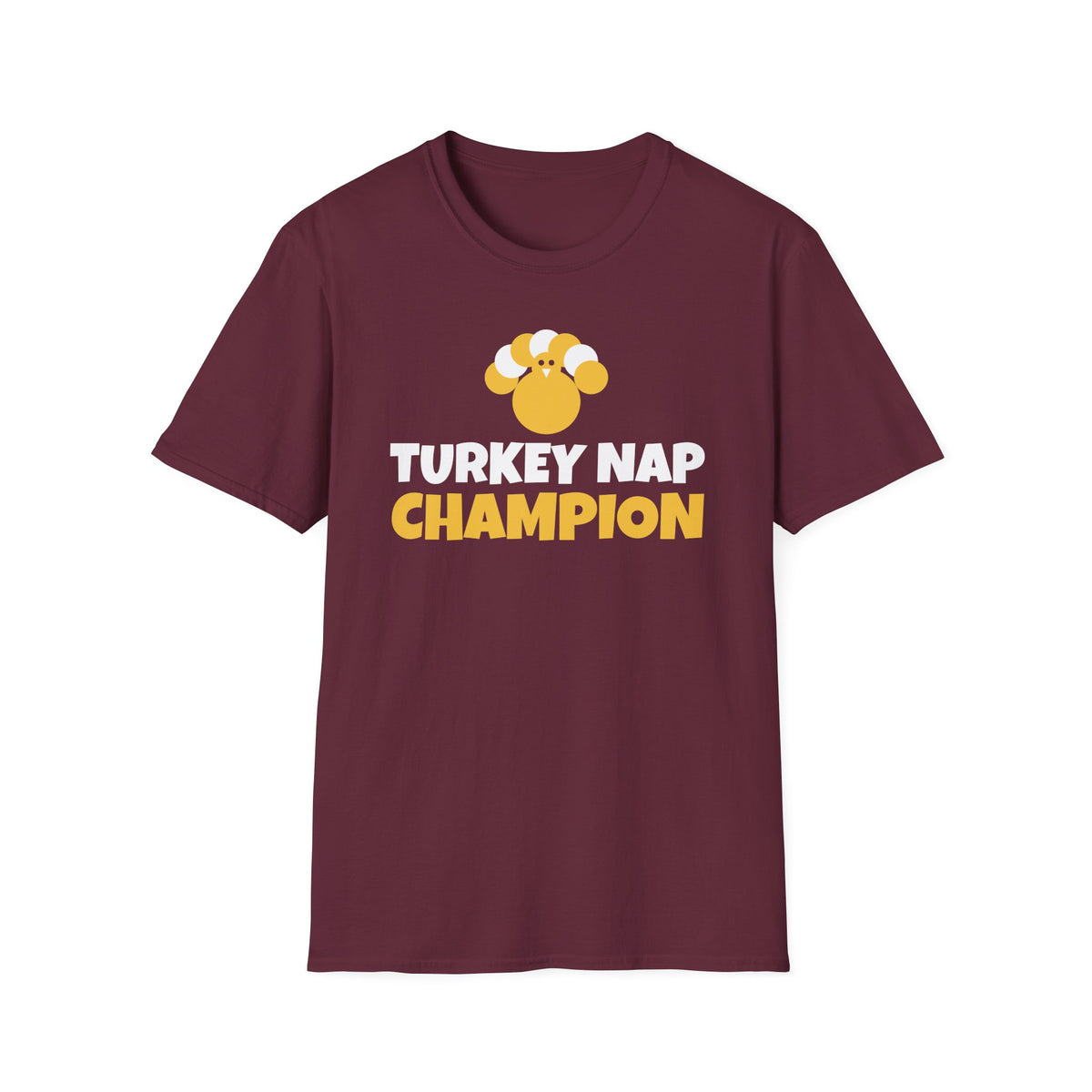 Turkey Nap Champion Funny Thanksgiving T-Shirt – Gifted Porch, view 5