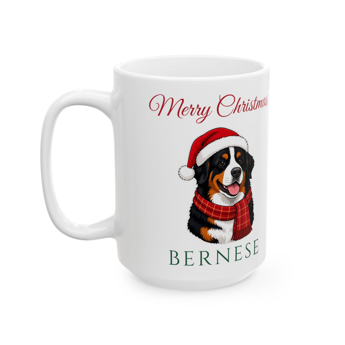 Bernese Mountain Dog Dog Christmas Mug