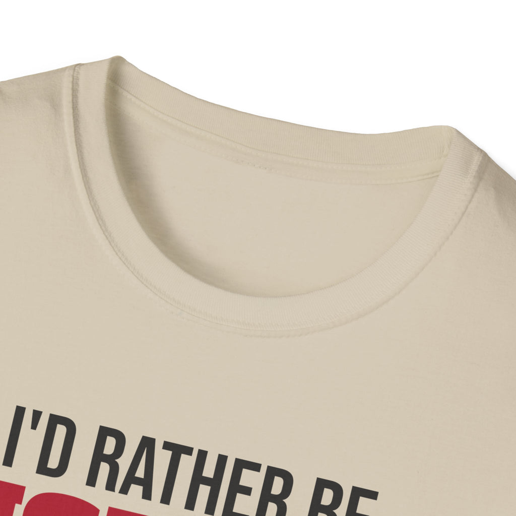 I'd Rather Be Fishing T-Shirt Fisherman Lake Life Gift Tee – Gifted Porch