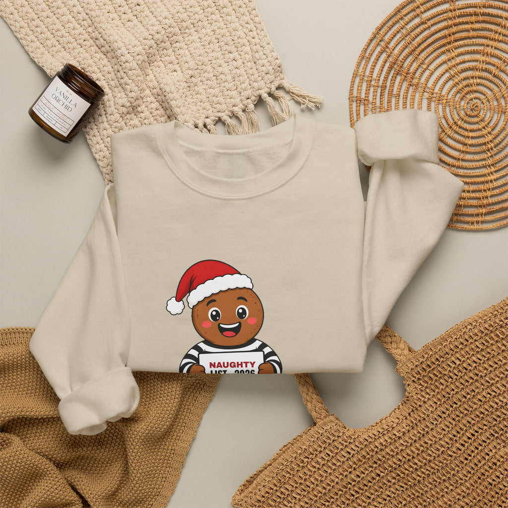 Naughty List Lockup Christmas Sweatshirt