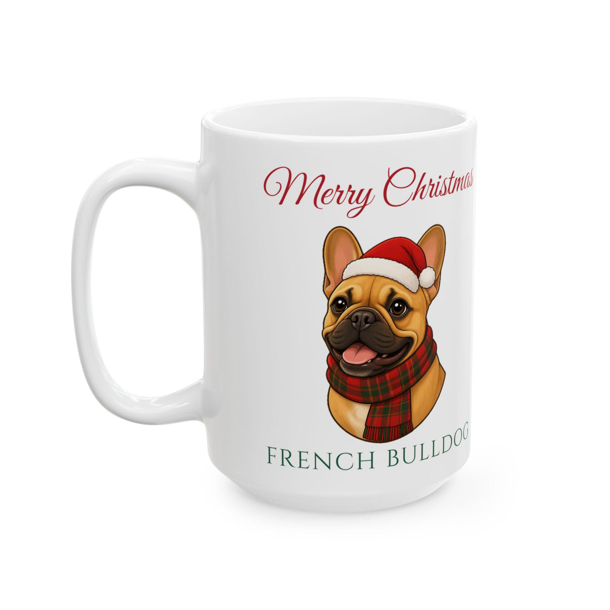 French Bulldog Dog Christmas Mug – Gifted Porch, view 7