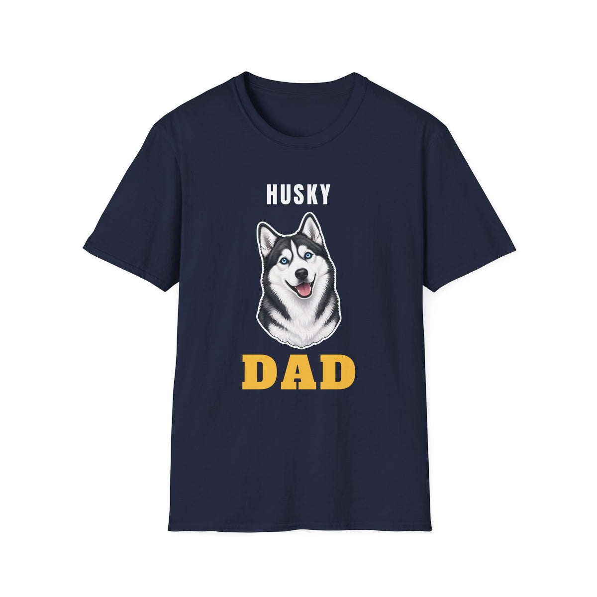 Husky Dog Dad Shirt – Gifted Porch, view 3