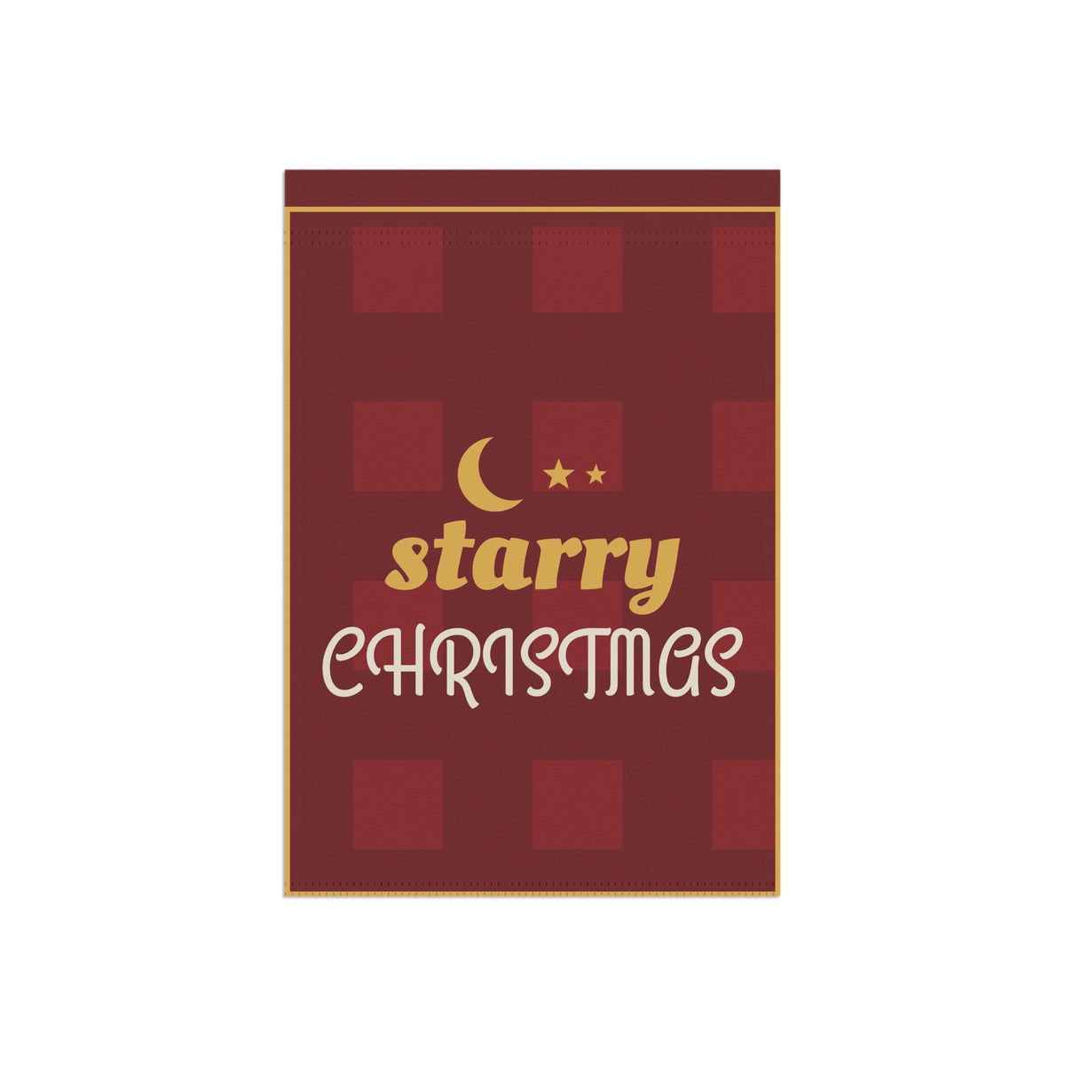Starry Christmas Garden Flag