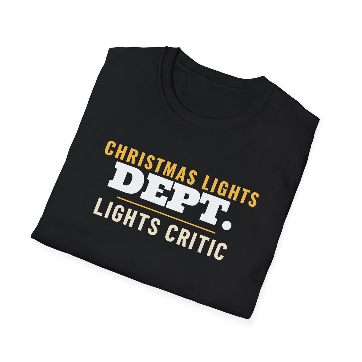 Christmas Lights Dept Lights Critic Matching Family T-Shirt – Gifted Porch, view 10