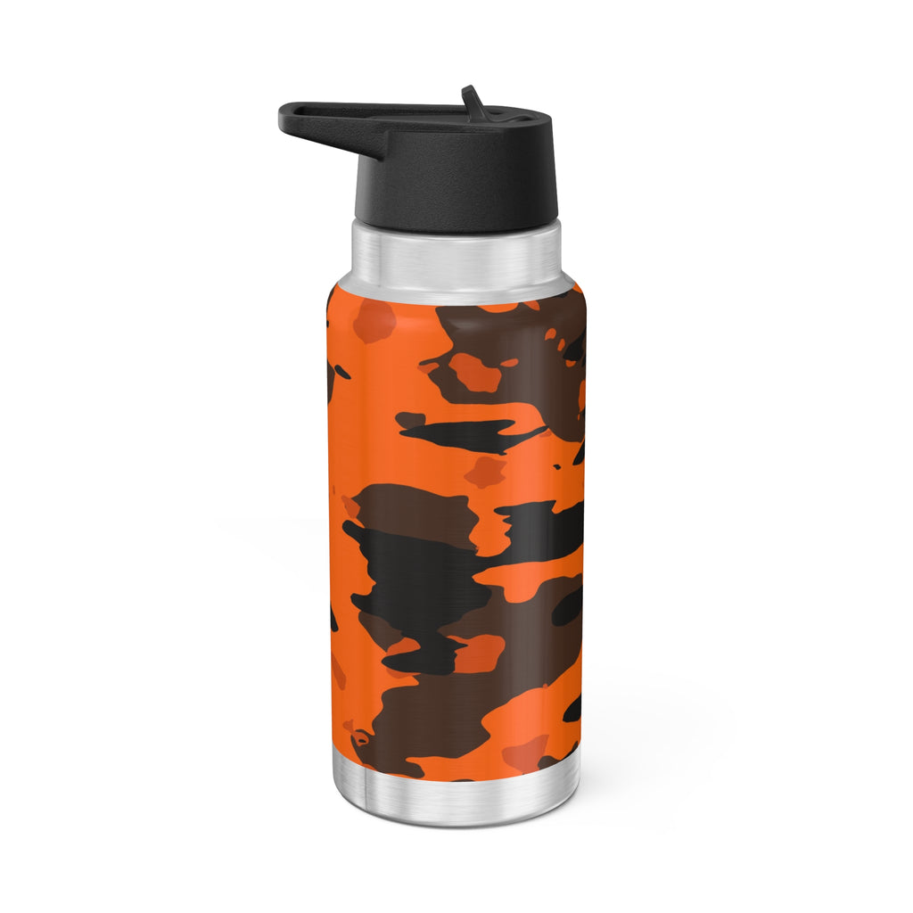 Blaze Orange Camo 32oz Tumbler