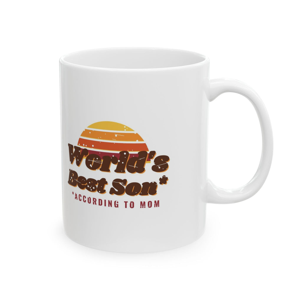 World's Best Son, According to Mom Mug