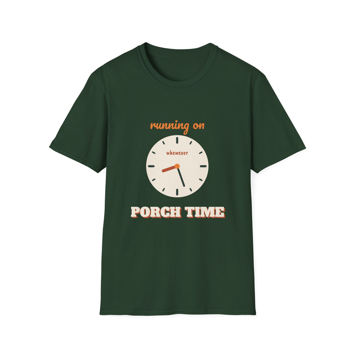 Running On Porch Time Tee
