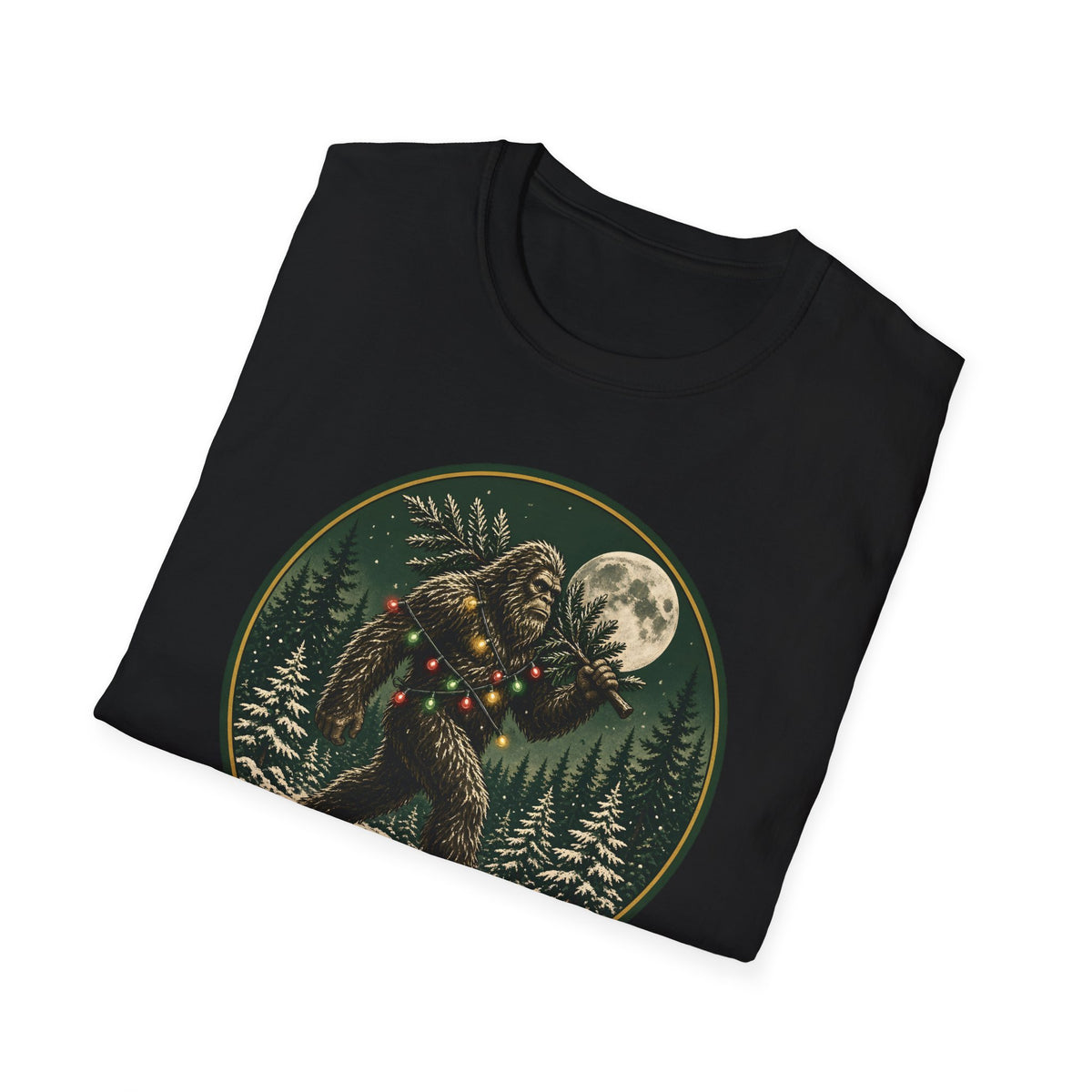Deck The Woods Sasquatch Tee