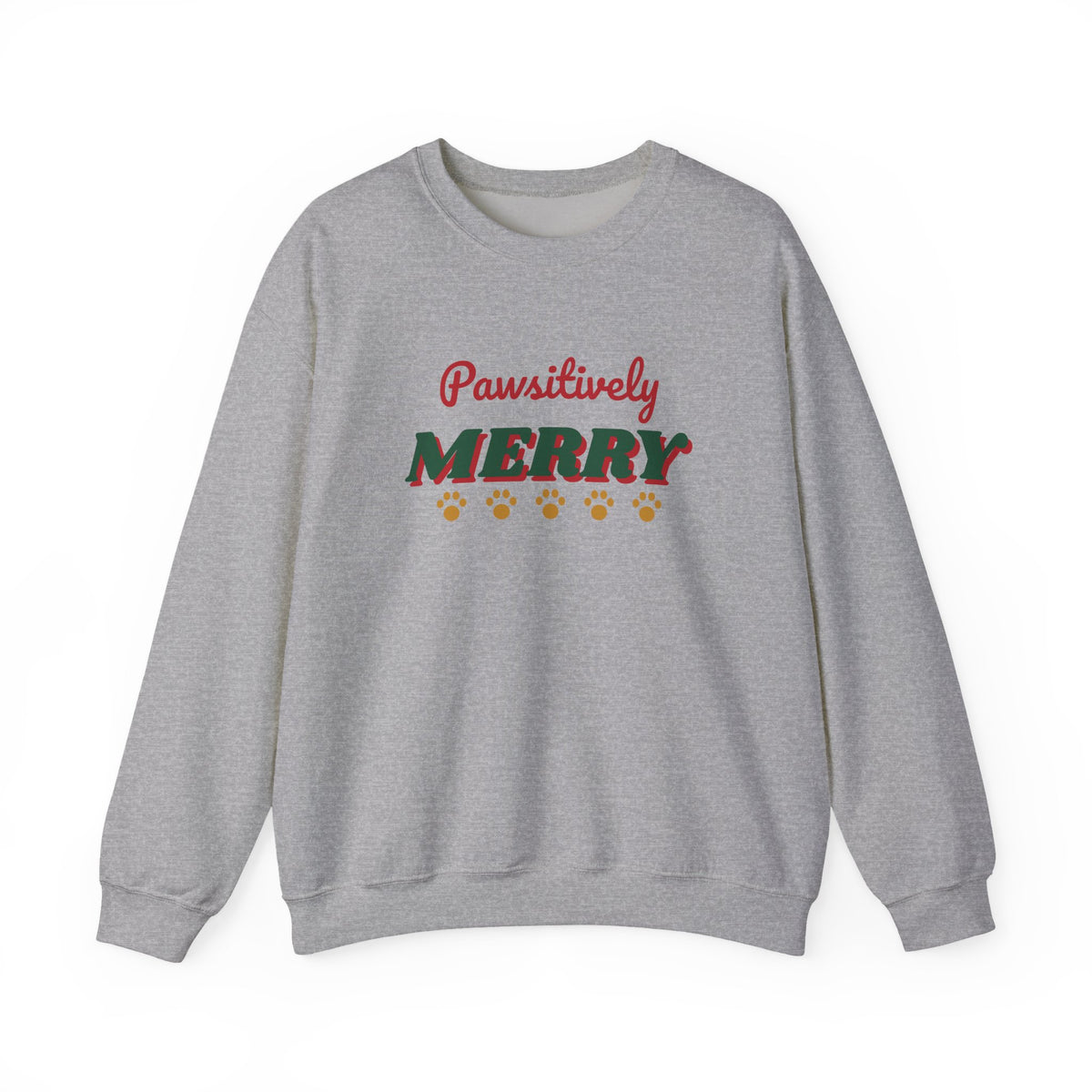Pawsitively Merry Christmas Sweatshirt