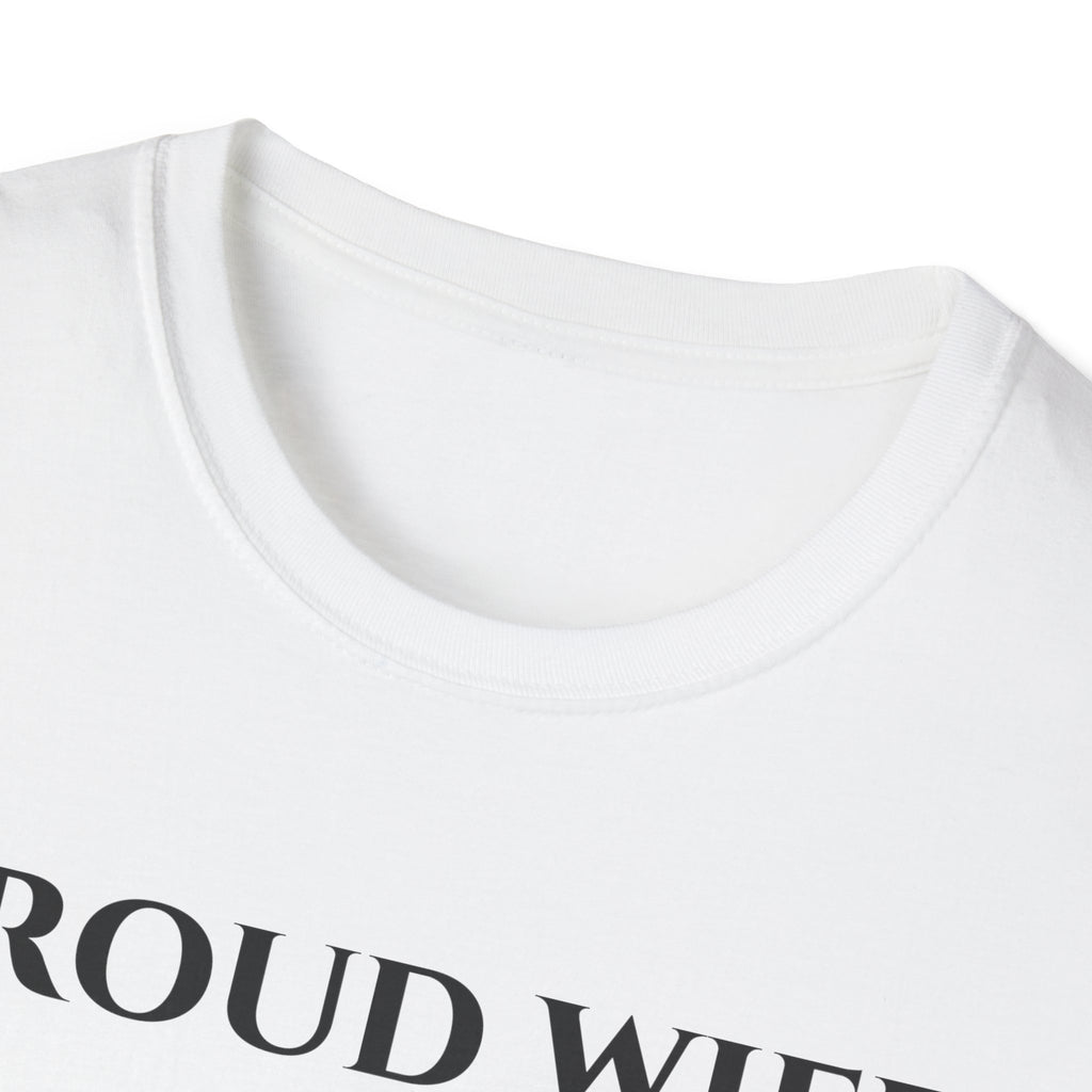 Proud Wife Of A Veteran T-Shirt – Gifted Porch, view 4