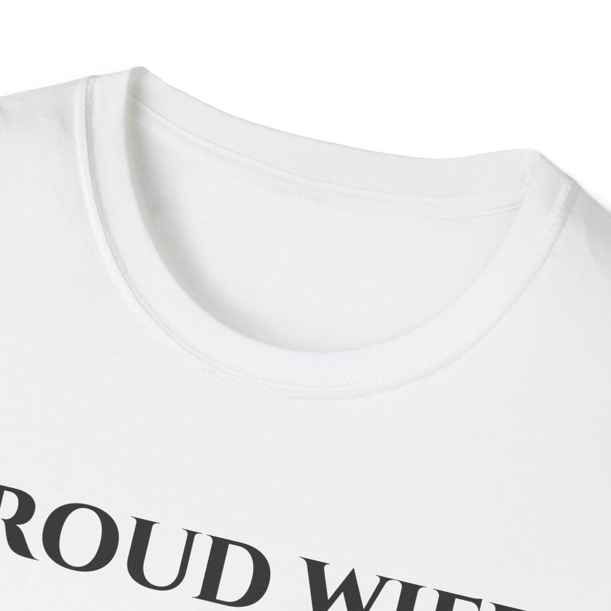Proud Wife Of A Veteran T-Shirt – Gifted Porch, view 4