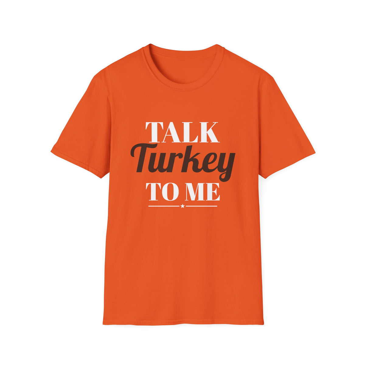 Talk Turkey To Me Funny Thanksgiving T-Shirt – Gifted Porch, view 4