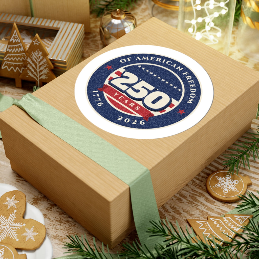 250 Years of Freedom Sticker