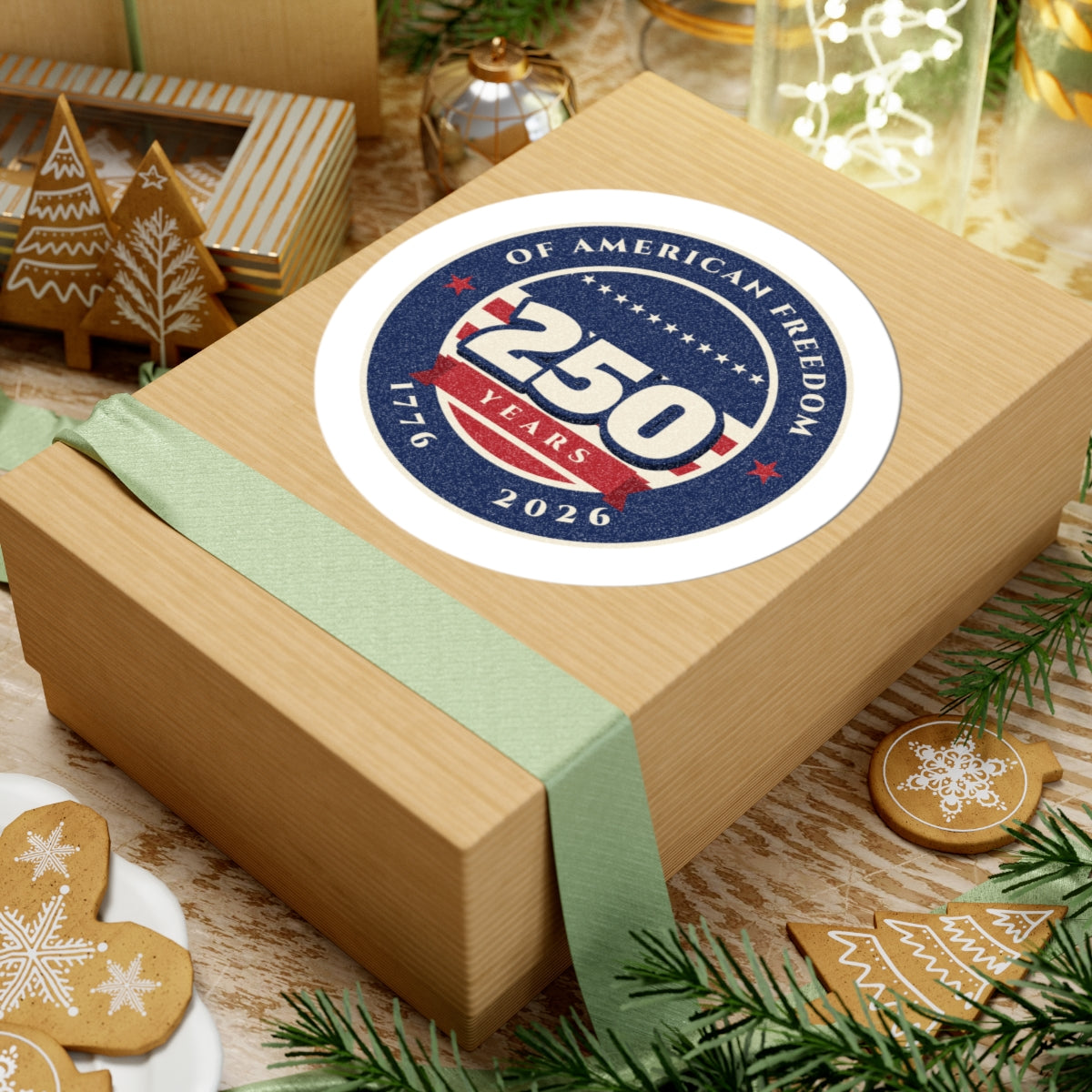 250 Years of Freedom Sticker