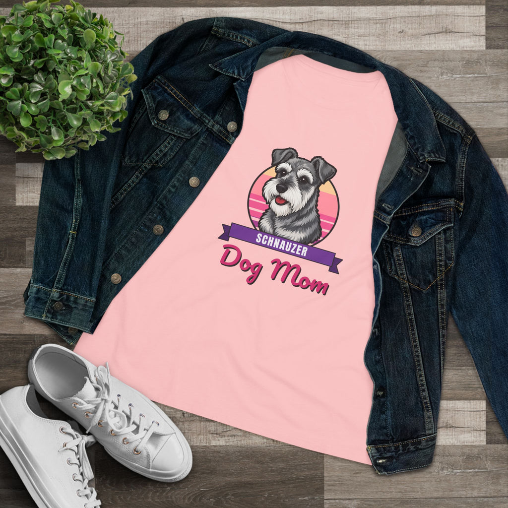Miniature Schnauzer Dog Mom Women's Tee