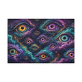 Cosmic Eyes Abstract canvas wall art – abstract canvas wall art by Gifted Porch