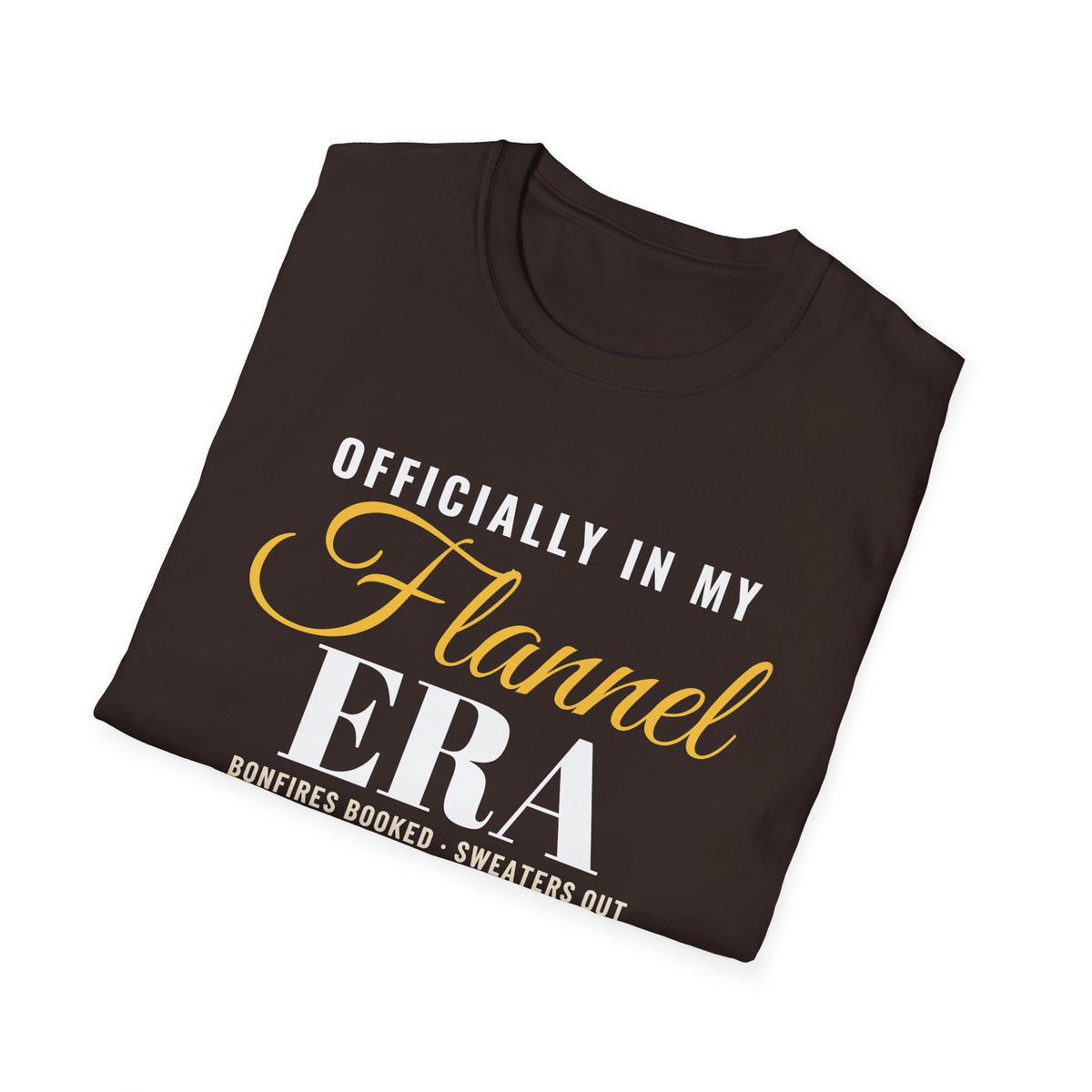Officially In My Flannel Era Funny Fall T-Shirt – Gifted Porch, view 24