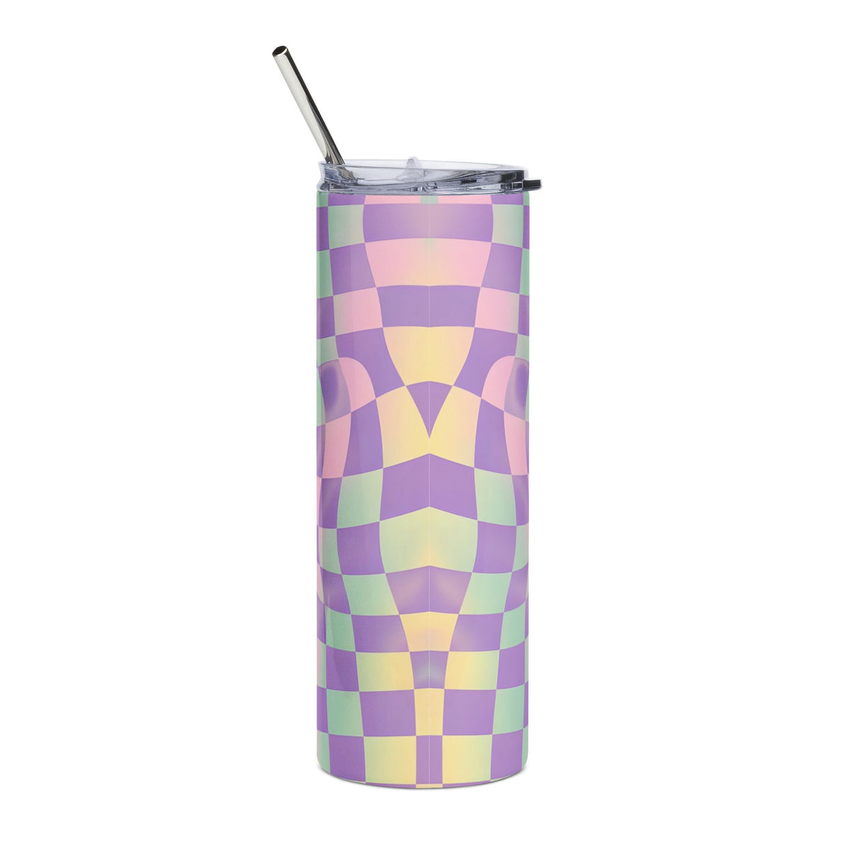 Warped Checkers 20oz Tumbler