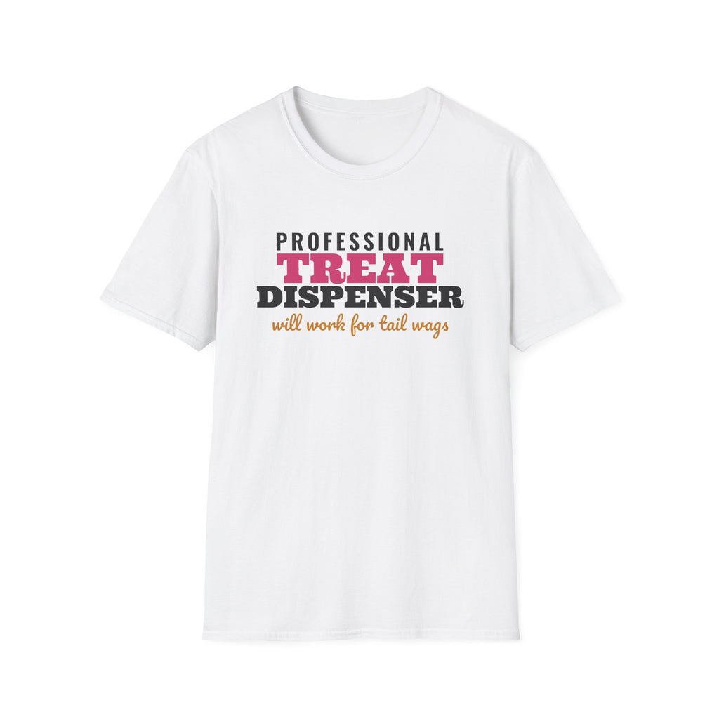 Professional Treat Dispenser Funny Dog Mom Dog Dad T-Shirt – Gifted Porch, view 1