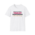 Professional Treat Dispenser Funny Dog Mom Dog Dad T-Shirt – Gifted Porch, view 1