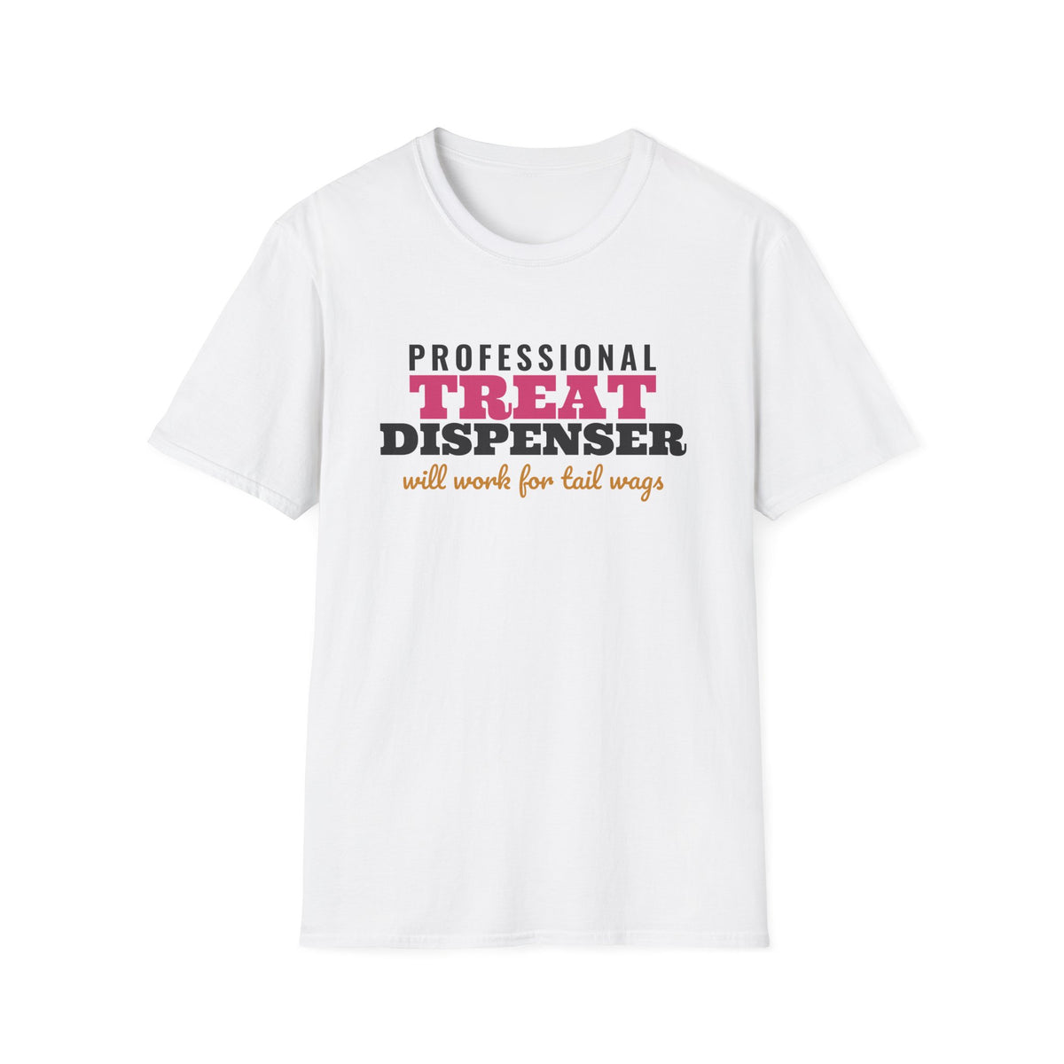 Professional Treat Dispenser Funny Dog Mom Dog Dad T-Shirt – Gifted Porch, view 1
