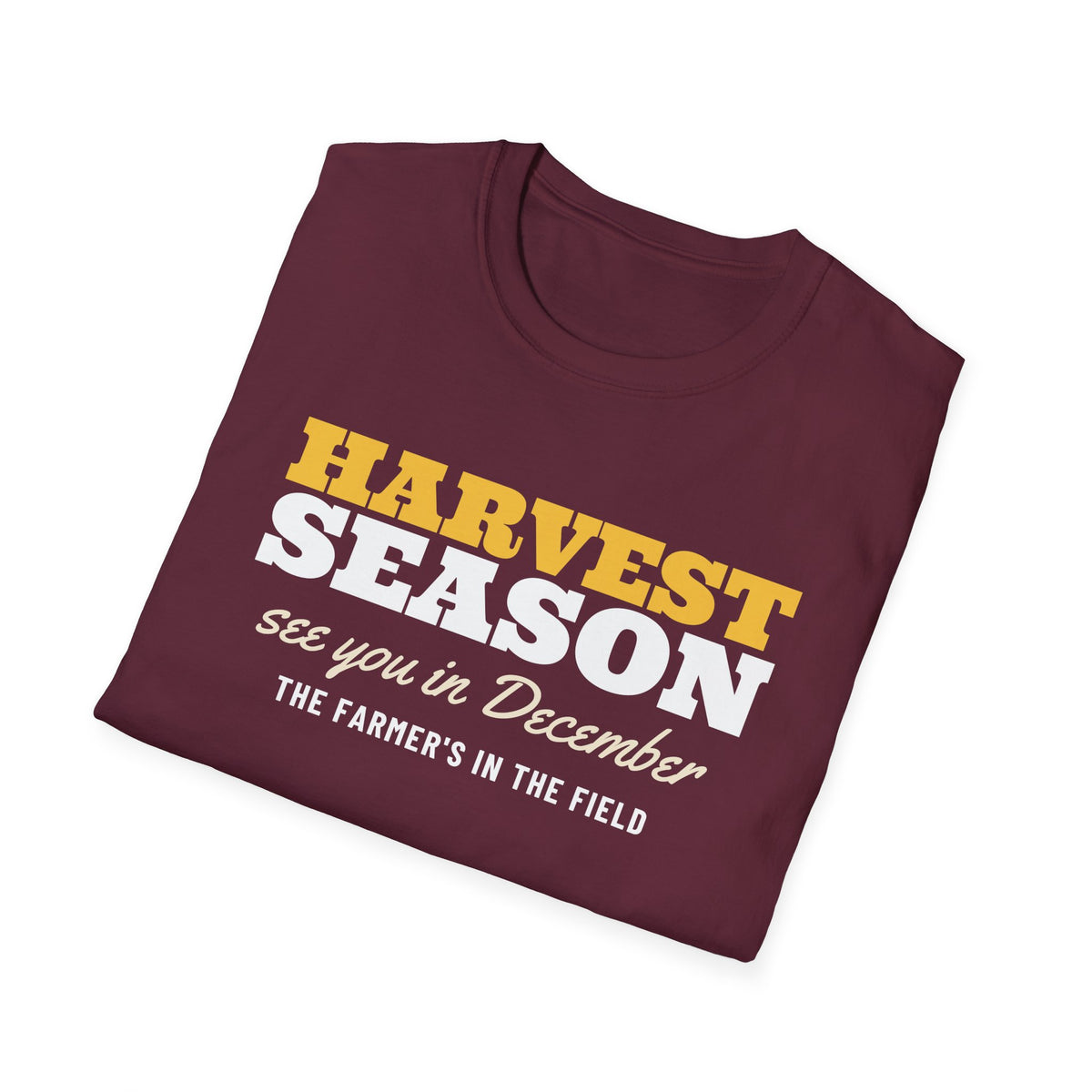 Harvest Season See You In December Funny Farmer T-Shirt – Gifted Porch, view 21