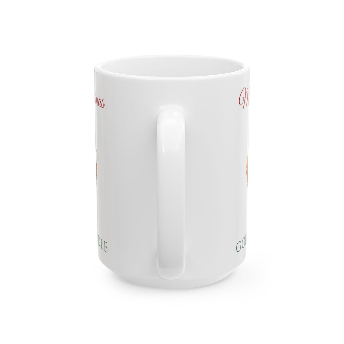 Goldendoodle Dog Christmas Mug