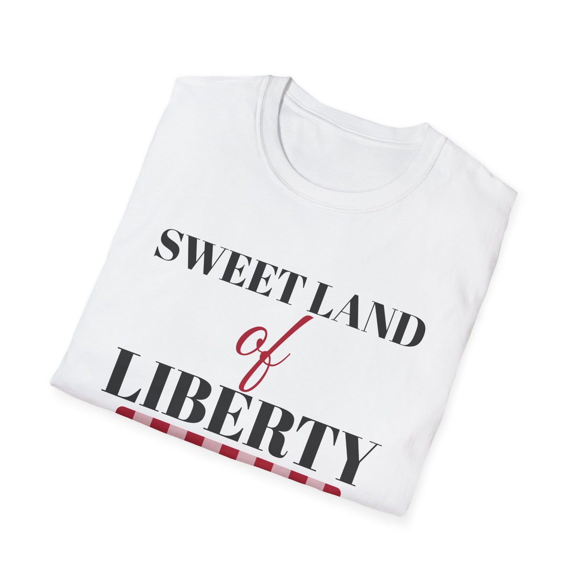 Sweet Land Of Liberty Vintage Patriotic T-Shirt – Gifted Porch, view 5