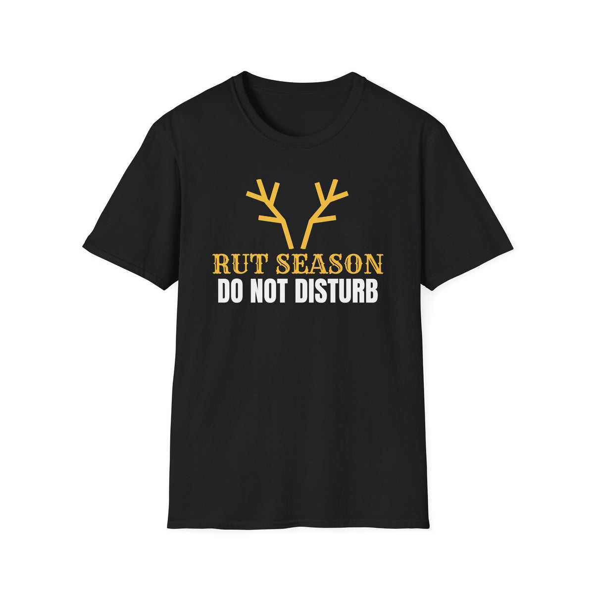 Rut Season Do Not Disturb Deer Hunting T-Shirt – Gifted Porch, view 2