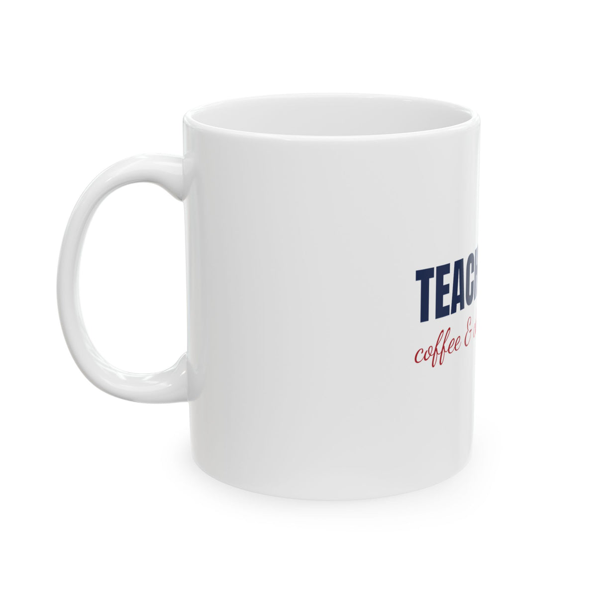 Teacher Fuel Christmas Mug
