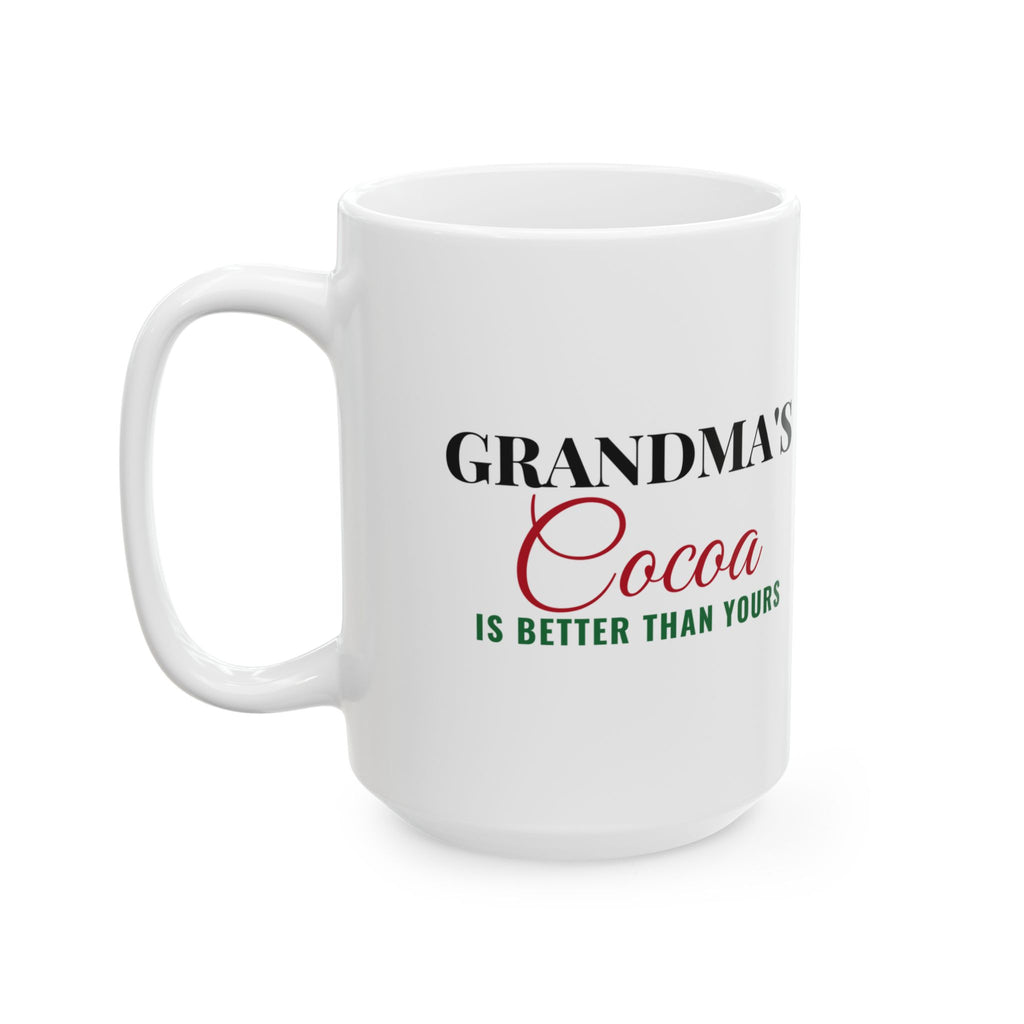 Grandma's Cocoa Is Better Than Yours Christmas Mug – Gifted Porch, view 7