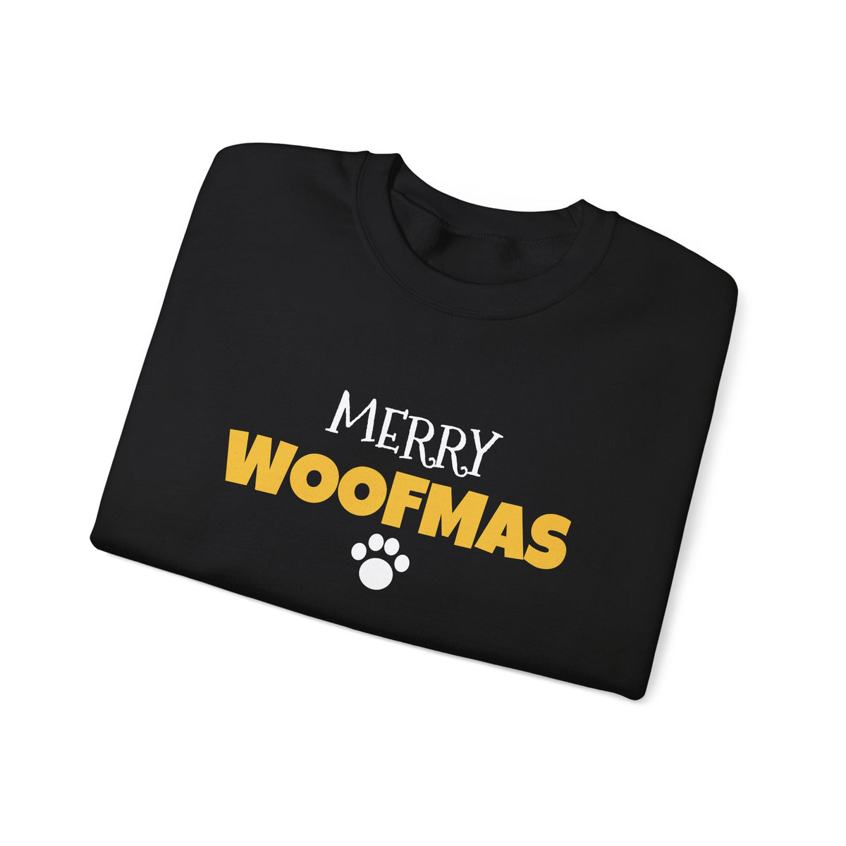 Merry Woofmas Dog Christmas Sweatshirt