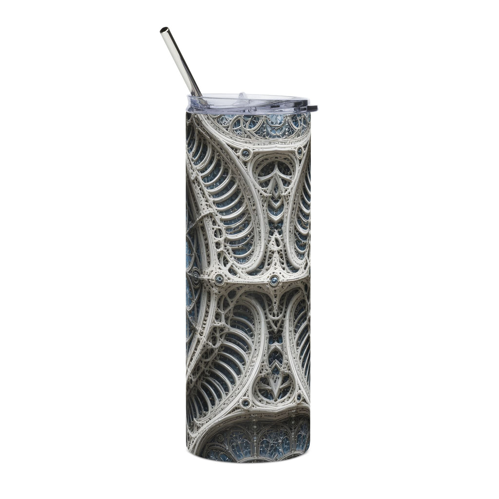 Bone Rose Window 20oz Tumbler