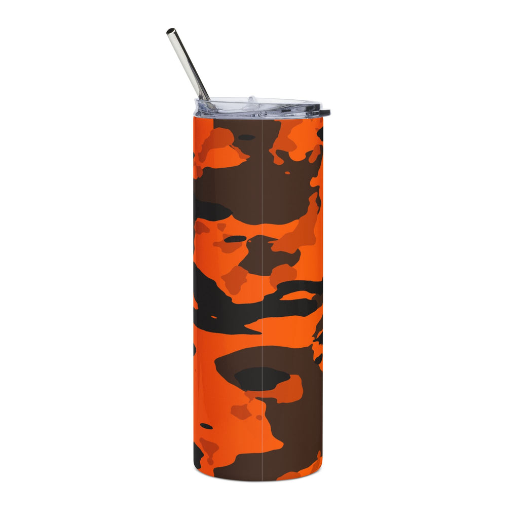 Blaze Orange Camo 20oz Tumbler