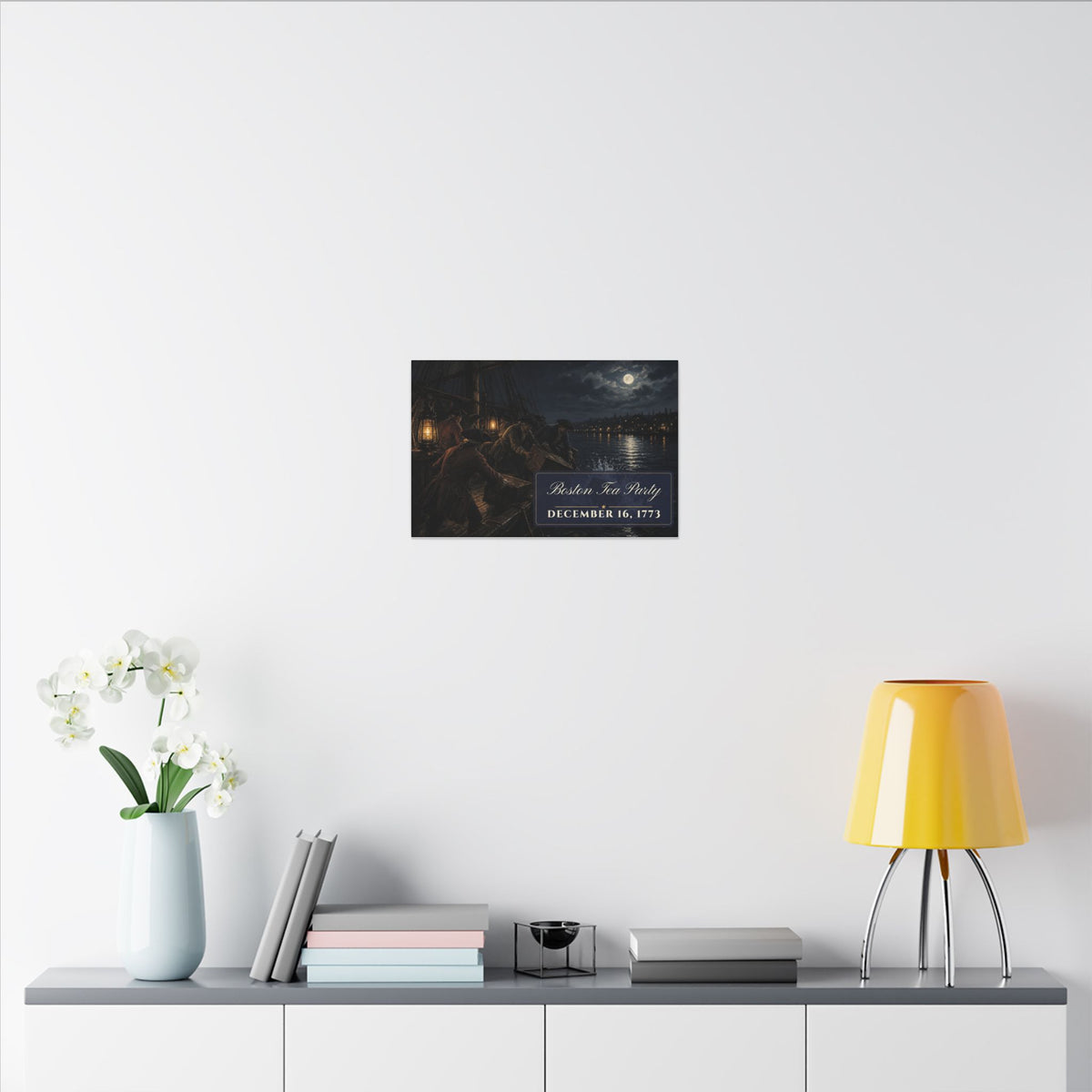 Boston Tea Party 1773 Canvas
