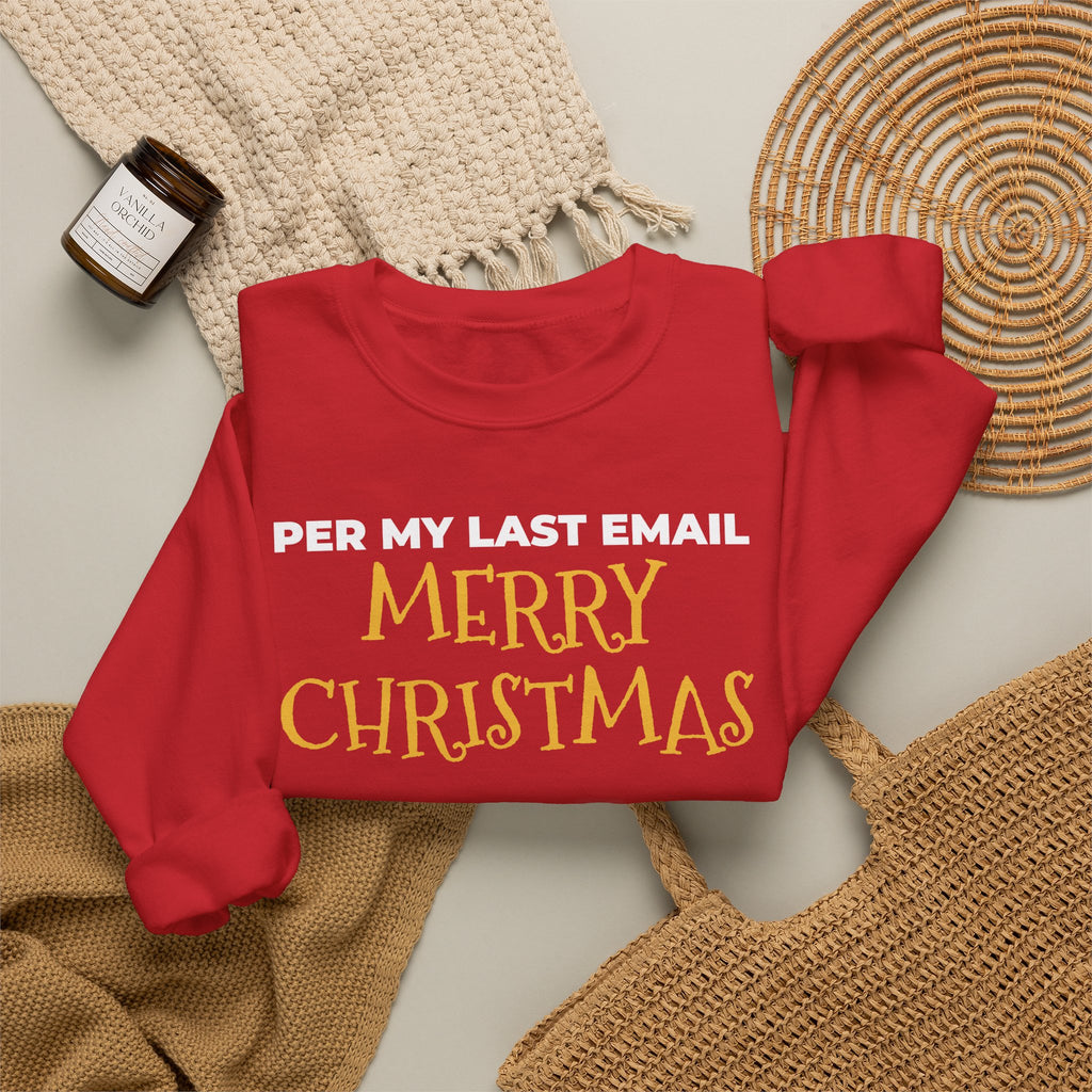 Per My Last Email Christmas Sweatshirt – Christmas gift, photo 16