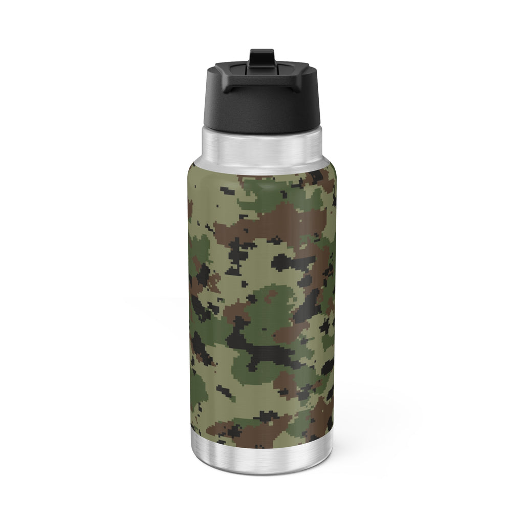 Digital Camo 32oz tumbler – hunting tumbler by Gifted Porch