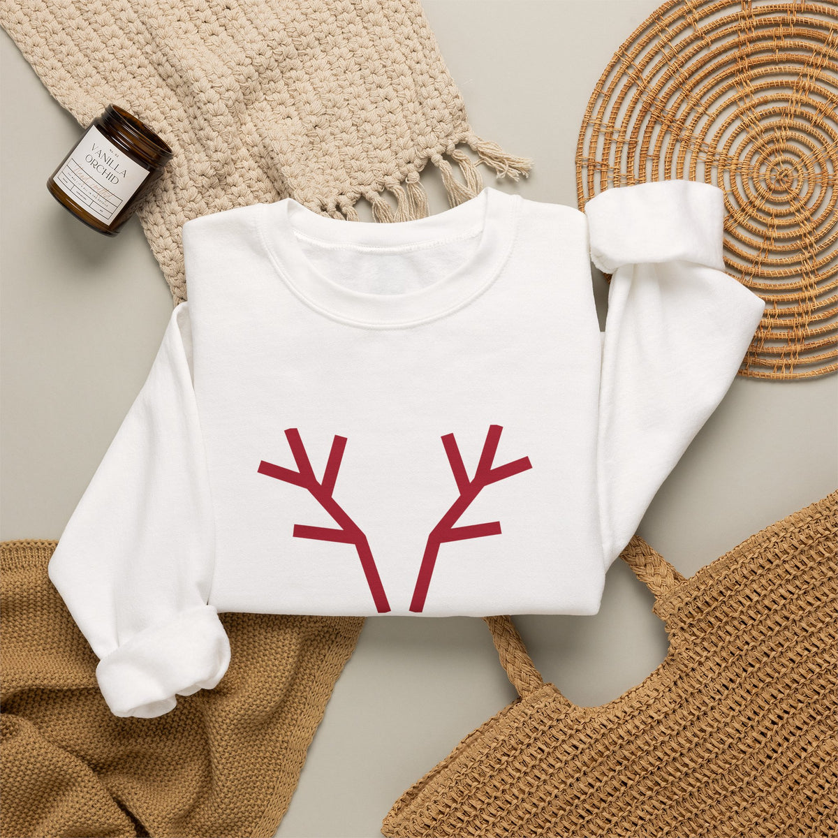 Buck The Halls Christmas Sweatshirt