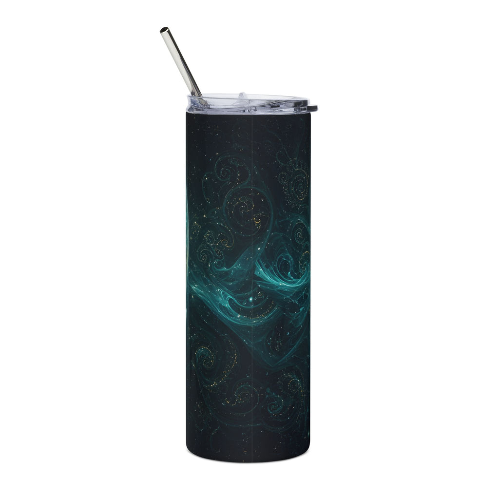 Fractal Skull 20oz Tumbler
