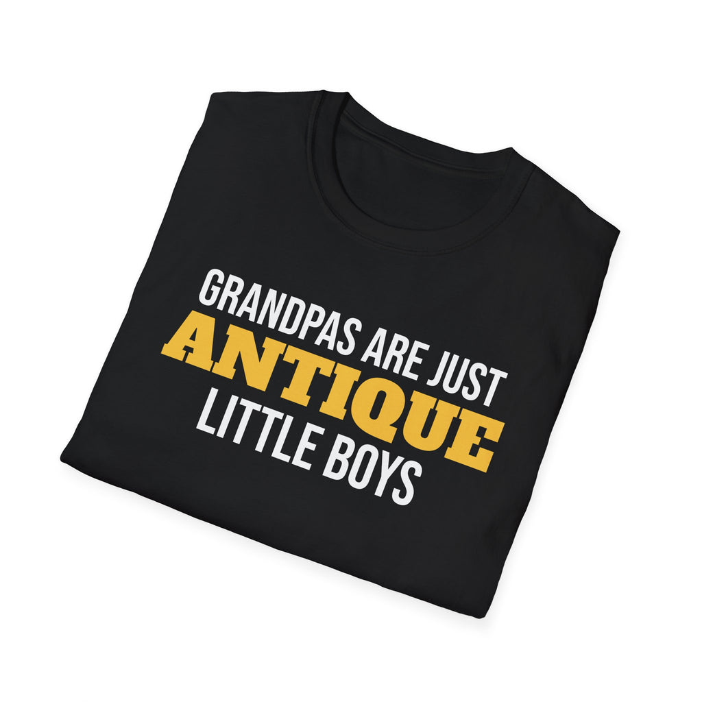 Grandpas Are Just Antique Little Boys Funny Grandpa T-Shirt Gift Tee – Gifted Porch