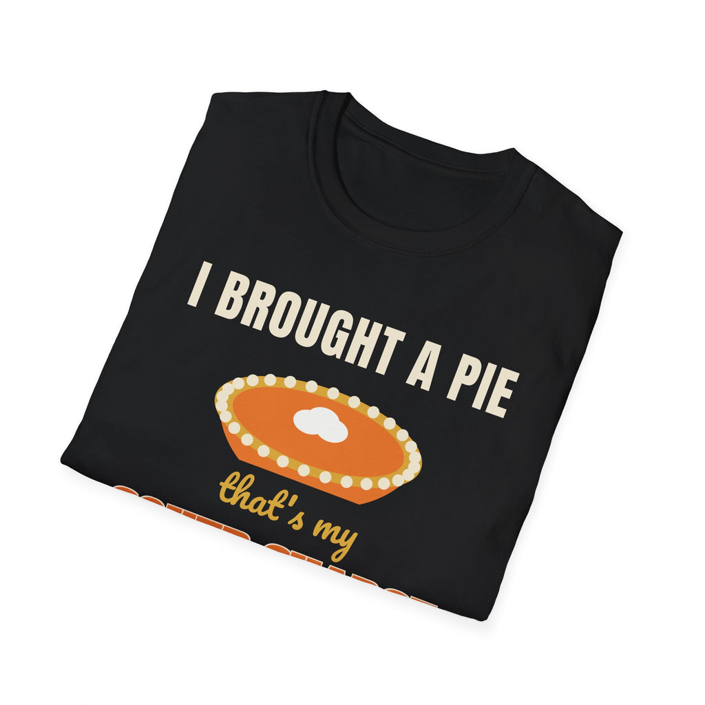 I Brought a Pie Cover Charge Thanksgiving Tee – fall gift idea, photo 5